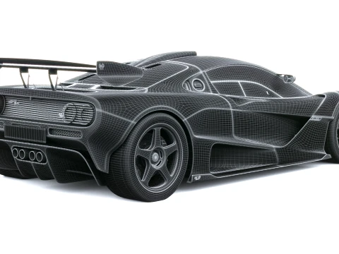 Gordon Murray S1 LM 2027 3D Model