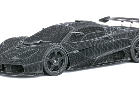 Gordon Murray S1 LM 2027 3D Model