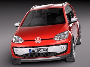 Volkswagen Cross Up 2014 3D 모델