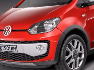Volkswagen Cross Up 2014 3D 모델
