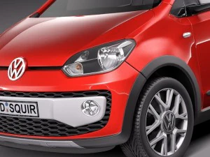 Volkswagen Cross Up 2014 3D Model