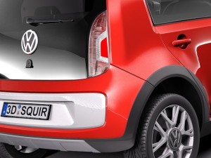 Volkswagen Cross Up 2014 3D 모델