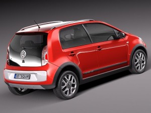 Volkswagen Cross Up 2014 3D 모델