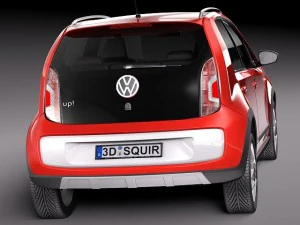 Volkswagen Cross Up 2014 3D Model