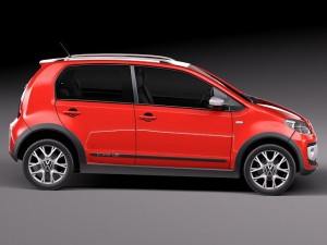 Volkswagen Cross Up 2014 3D 모델