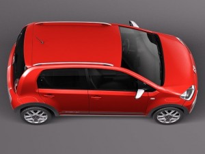 Volkswagen Cross Up 2014 3D 모델