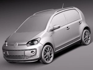 Volkswagen Cross Up 2014 3D Model