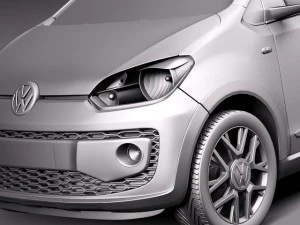 Volkswagen Cross Up 2014 3D Model