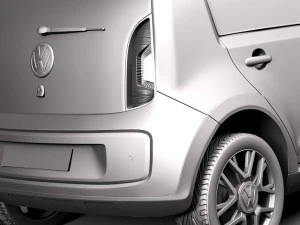 Volkswagen Cross Up 2014 3D Model