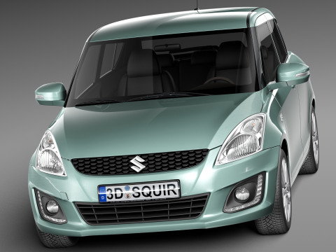 Suzuki Swift 2013 Modelo 3D