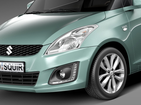 Suzuki Swift 2013 Modelo 3D