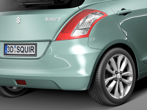 Suzuki Swift 2013 Modelo 3D