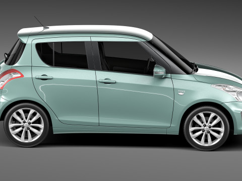 Suzuki Swift 2013 Modelo 3D