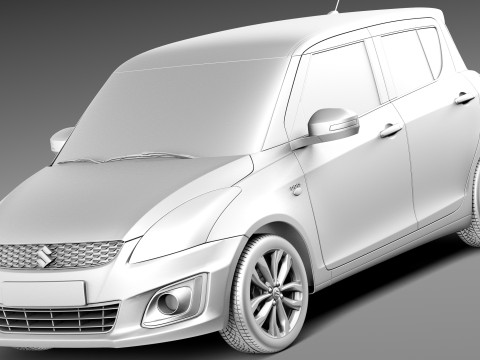Suzuki Swift 2013 Modelo 3D