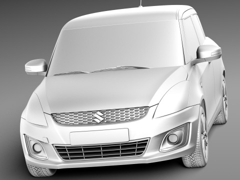 Suzuki Swift 2013 Modelo 3D