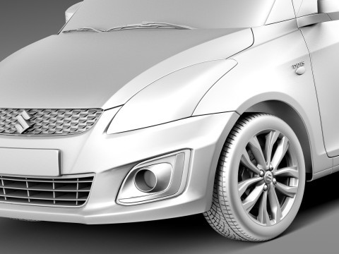 Suzuki Swift 2013 Modelo 3D