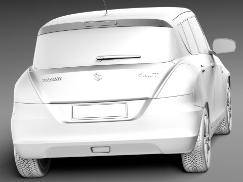 Suzuki Swift 2013 Modelo 3D