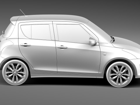 Suzuki Swift 2013 Modelo 3D