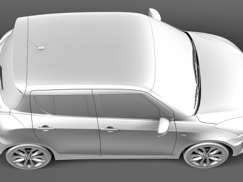 Suzuki Swift 2013 Modelo 3D