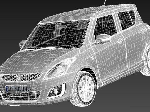 Suzuki Swift 2013 Modelo 3D