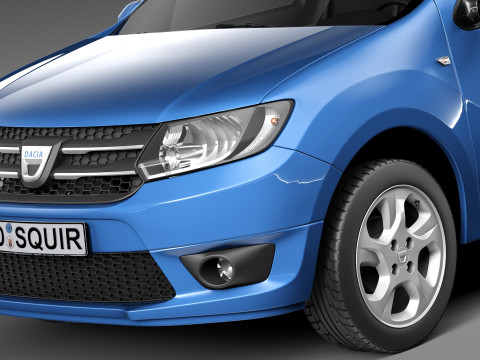 Dacia Sandero 2013 3D Модель