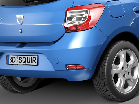 Dacia Sandero 2013 3D Модель
