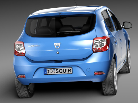 Dacia Sandero 2013 3D Модель
