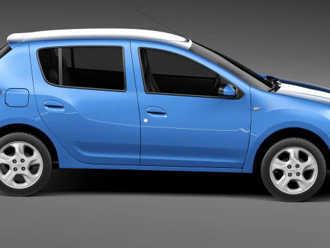 Dacia Sandero 2013 3D Model