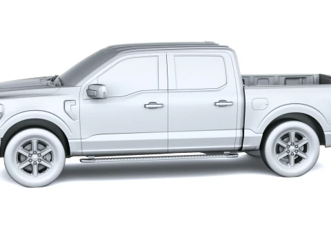 F-150 XLT 2026 3D Model
