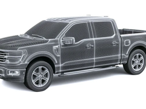 F-150 XLT 2026 3D Model