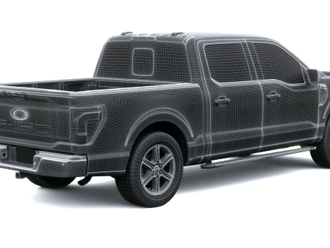 F-150 XLT 2026 3D Model