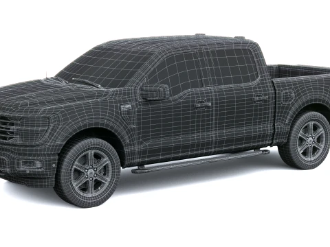 F-150 XLT 2026 3D Model
