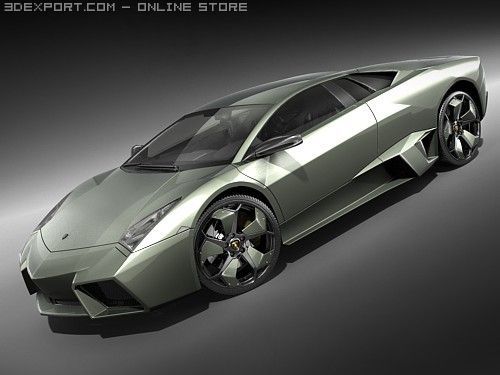 Reventon 3D Модель .c4d .max .obj .3ds .fbx .stl .blend 