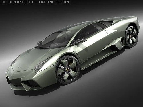 Reventon 3D Model .c4d .max .obj .3ds .fbx .stl .blend 