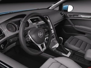 Volkswagen Golf VII GTI 2014 Modelo 3D