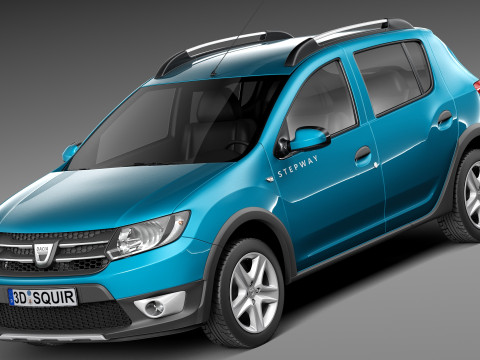 Dacia Sandero 2013 stepway Model 3D