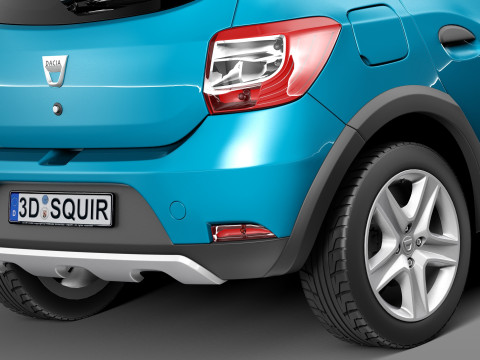 Dacia Sandero 2013 stepway Modelo 3D