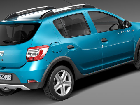 Dacia Sandero 2013 stepway Modelo 3D