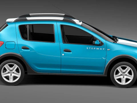 Dacia Sandero 2013 stepway 3D Model