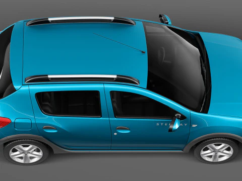 Dacia Sandero 2013 stepway 3D Model