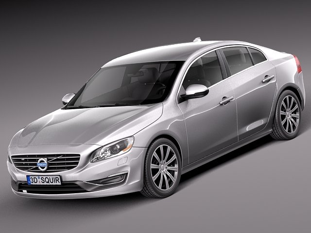 Volvo S60 2014 3Dモデル .c4d .max .obj .3ds .fbx .stl .blend 