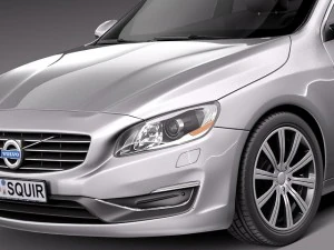 Volvo S60 2014 3D Model