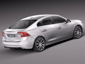 Volvo S60 2014 3D Model