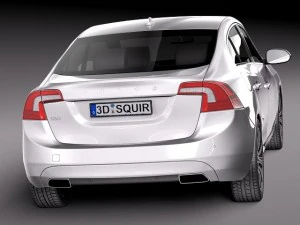 Volvo S60 2014 3D Model