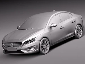 Volvo S60 2014 3D Model