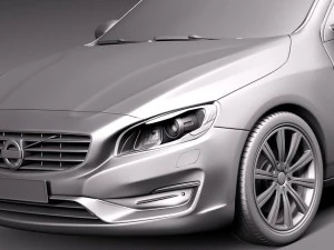 Volvo S60 2014 3D Model