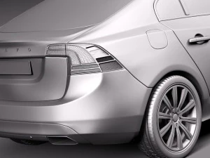 Volvo S60 2014 3D Model