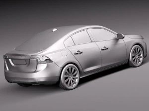 Volvo S60 2014 3D Model