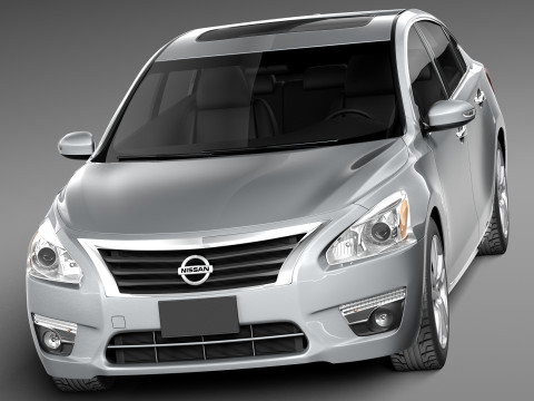 Nissan Altima Sedan 2013 3D-Modell