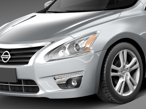 Nissan Altima Sedan 2013 3D-Modell